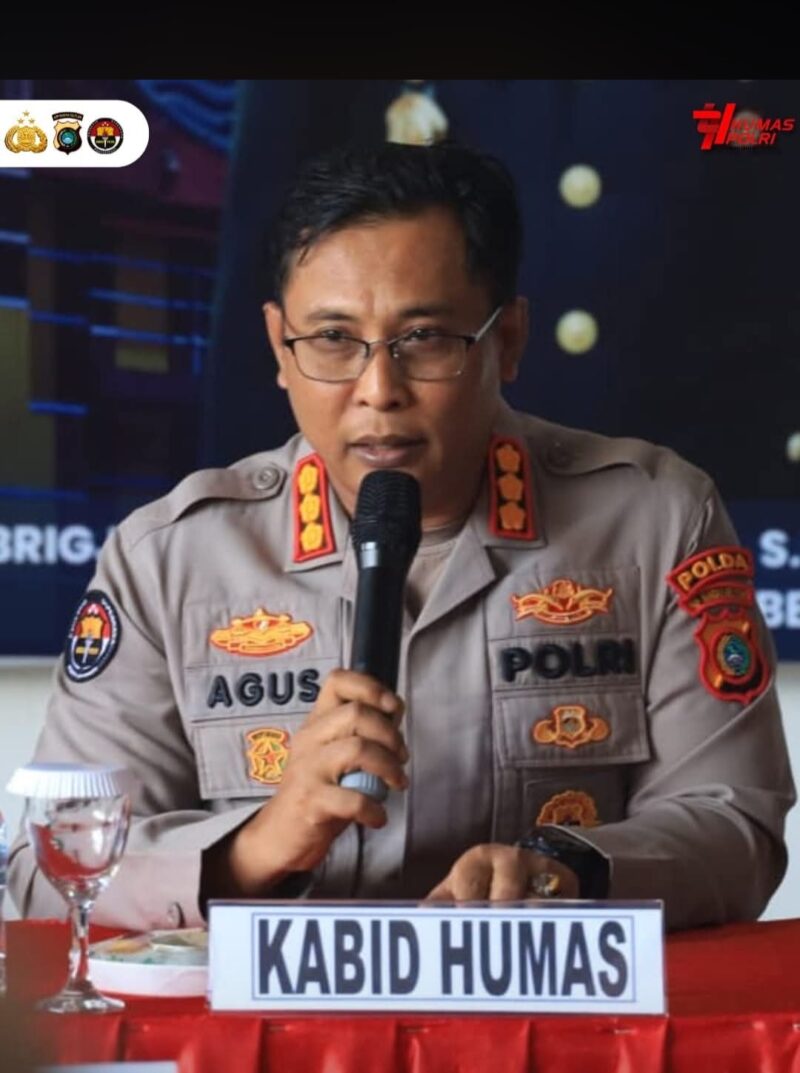 Caption: Kabid Humas Polda Babel
Kombes Pol Agus Sugiyarso
Sumber: Net
