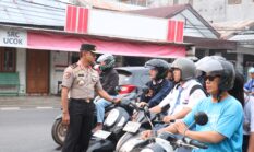 Wakapolda Babel Turun ke Jalan Atur Lalin di Simpang Rahat Belitung