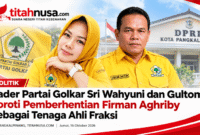 Kader Partai Golkar Sri Wahyuni dan Gultom Soroti Pemberhentian Firman Aghriby Sebagai Tenaga Ahli Fraksi
